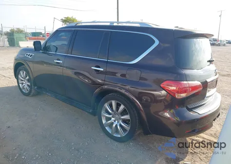 2012 Infiniti Qx56 from USA, damaged, VIN JN8AZ2NF6C9518086